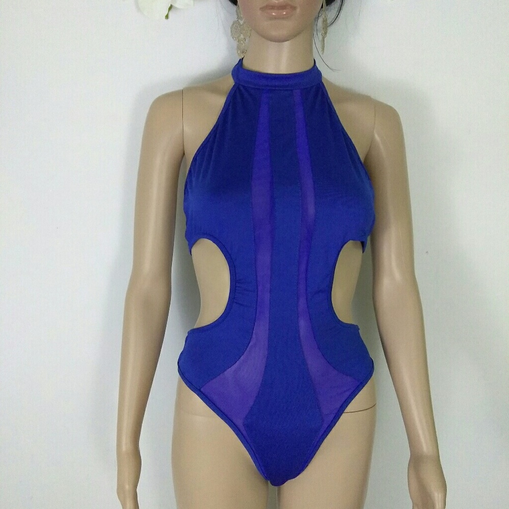 Women's Sexy Swimwear Royal Blue XL